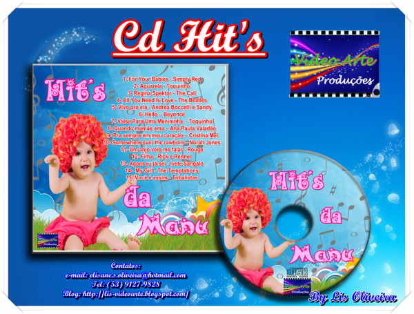 Cd Hit's - Personalizado - 20 músicas